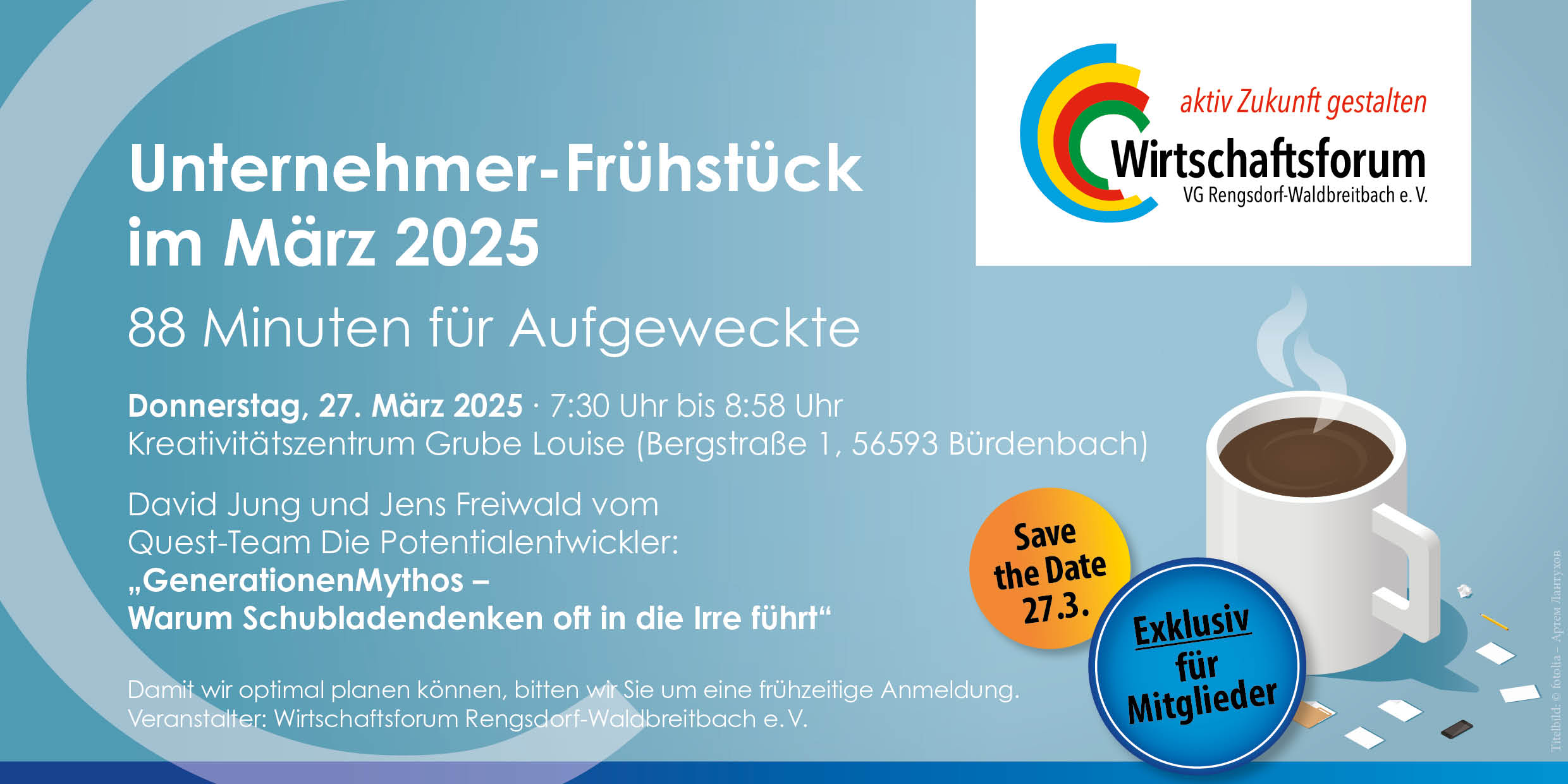 Unternehmerfrühstück 27. März 2025